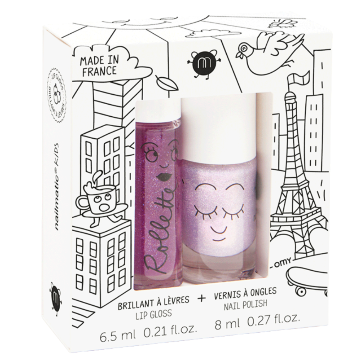 Lovely City - Nail Polish + Lip Gloss - HoneyBug 