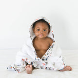 Nautical Baby Hooded Towel - HoneyBug 