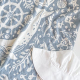 Organic Cotton Blanket Nautical - HoneyBug 