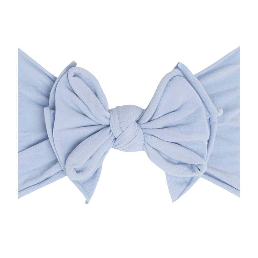 Baby Bloom Bows: Dusty Blue - HoneyBug 