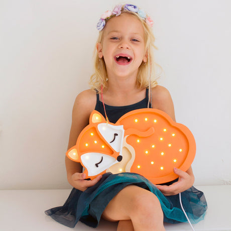 Little Lights Baby Fox Lamp by Little Lights US - HoneyBug 