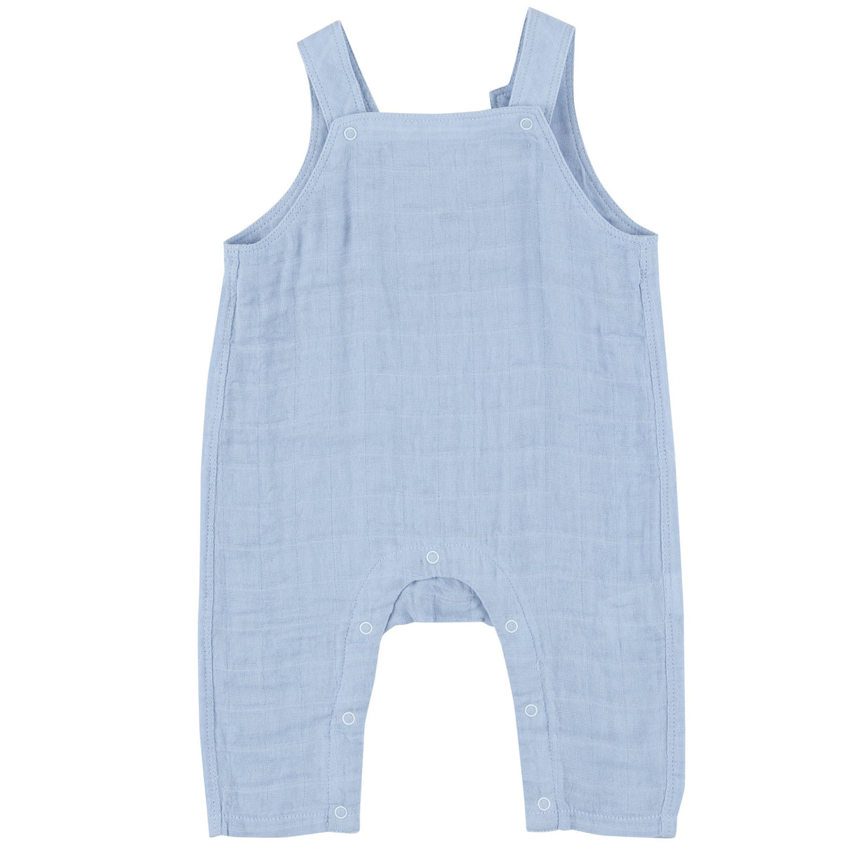 Overalls - Dusty Blue Solid Muslin