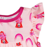 Painted Heart Gumballs Twirling Dress (2T-6Y) - HoneyBug 