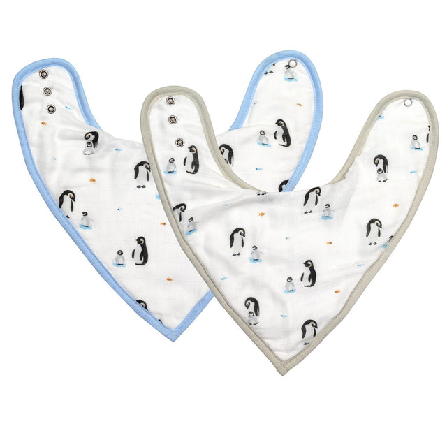 Penguin Bib Set - HoneyBug 