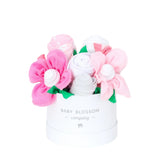 Pink Hatbox Bouquet - Petite