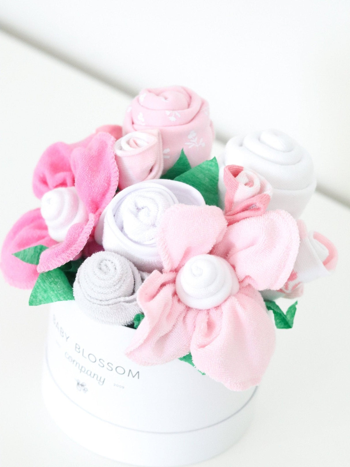 Pink Hatbox Bouquet - Petite