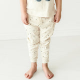 Organic Baby Toddler Harem Pants - Pixie Dots