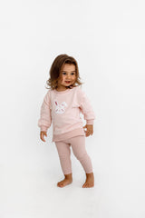 Bunny Sherpa Set- Pink