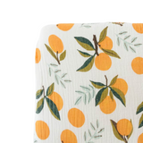 Clementine Crib Sheet - HoneyBug 