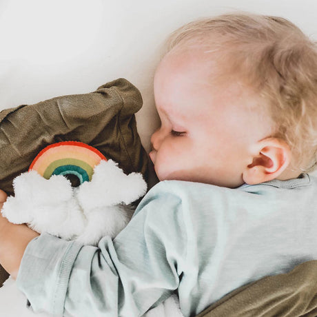 Little Rainbow Lovey Blanket