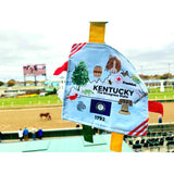 Kentucky State Tag Toy Crinkle Square That Teaches Facts