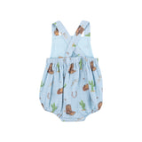 Retro Sunsuit - Desert Cowboy - HoneyBug 