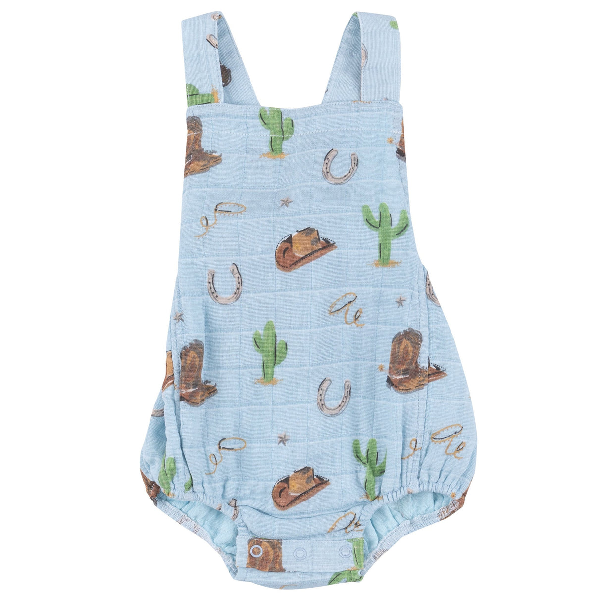 Retro Sunsuit - Desert Cowboy - HoneyBug 