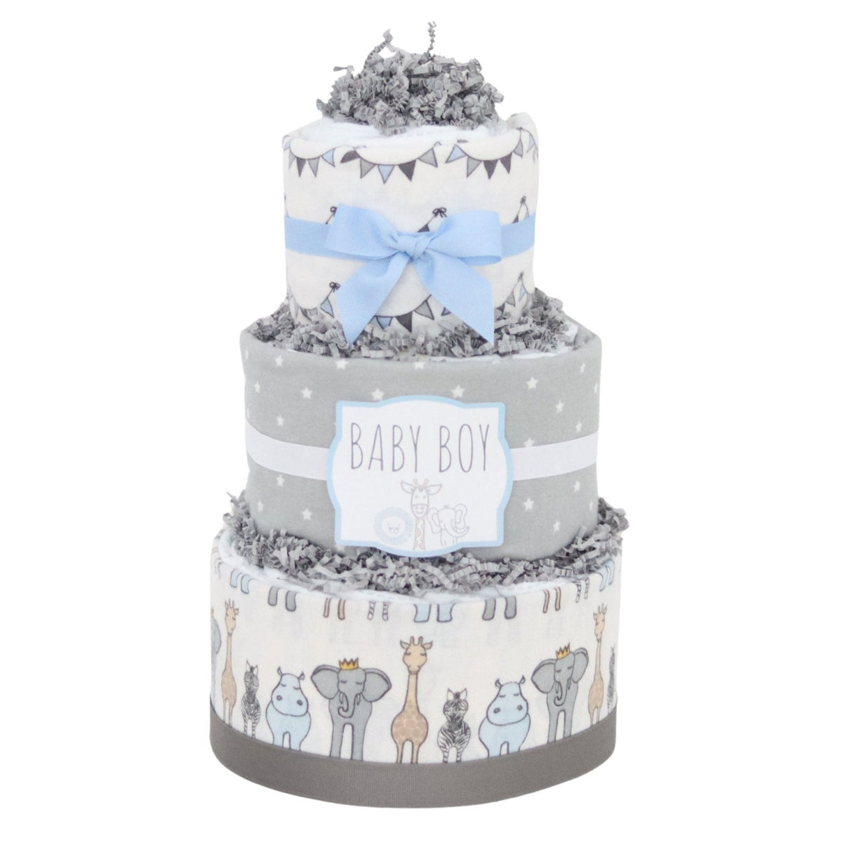 Royal Safari Diaper Cake