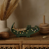 Little Lights Mini Crocodile Lamp by Little Lights US - HoneyBug 