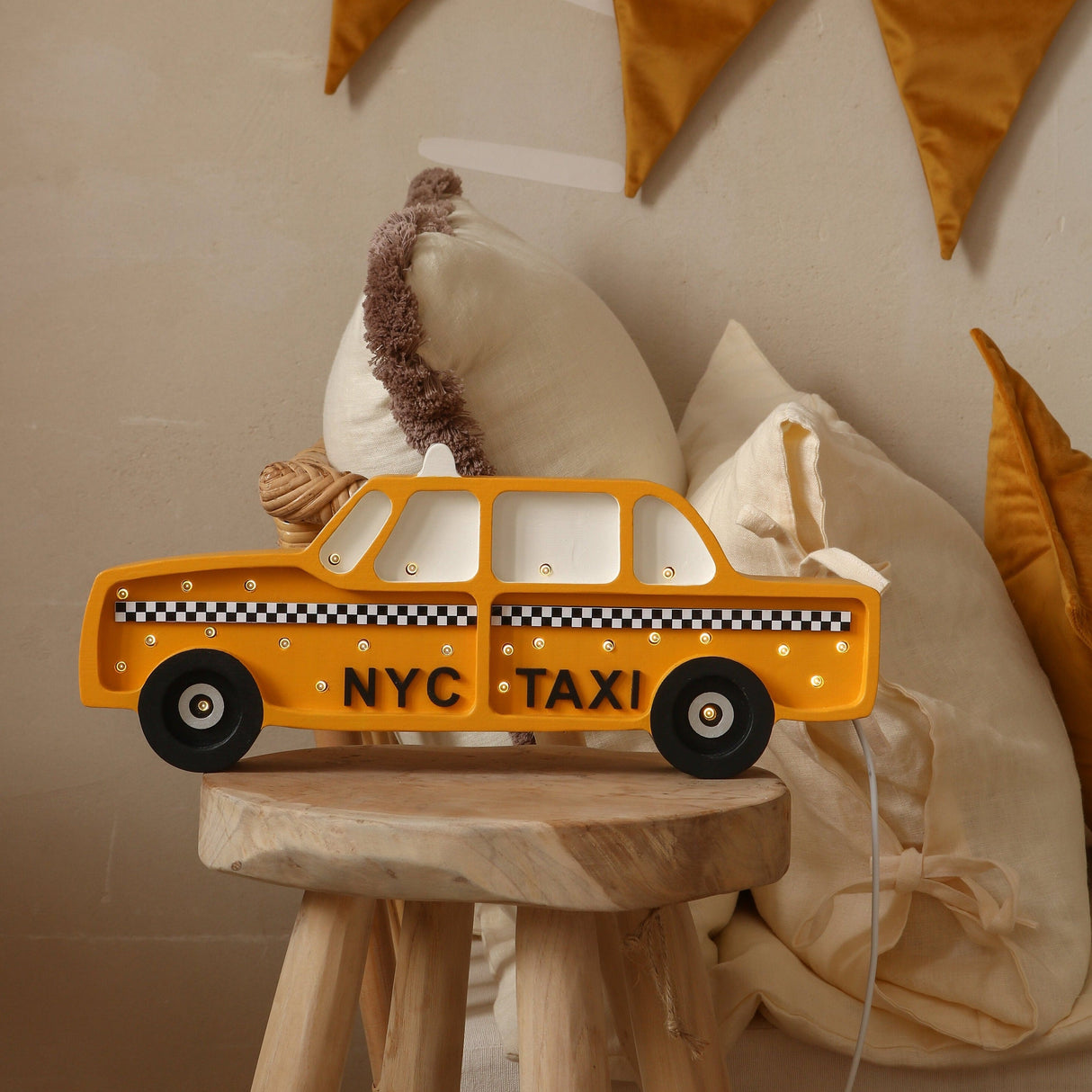 Little Lights NYC Taxi Lamp by Little Lights US - HoneyBug 