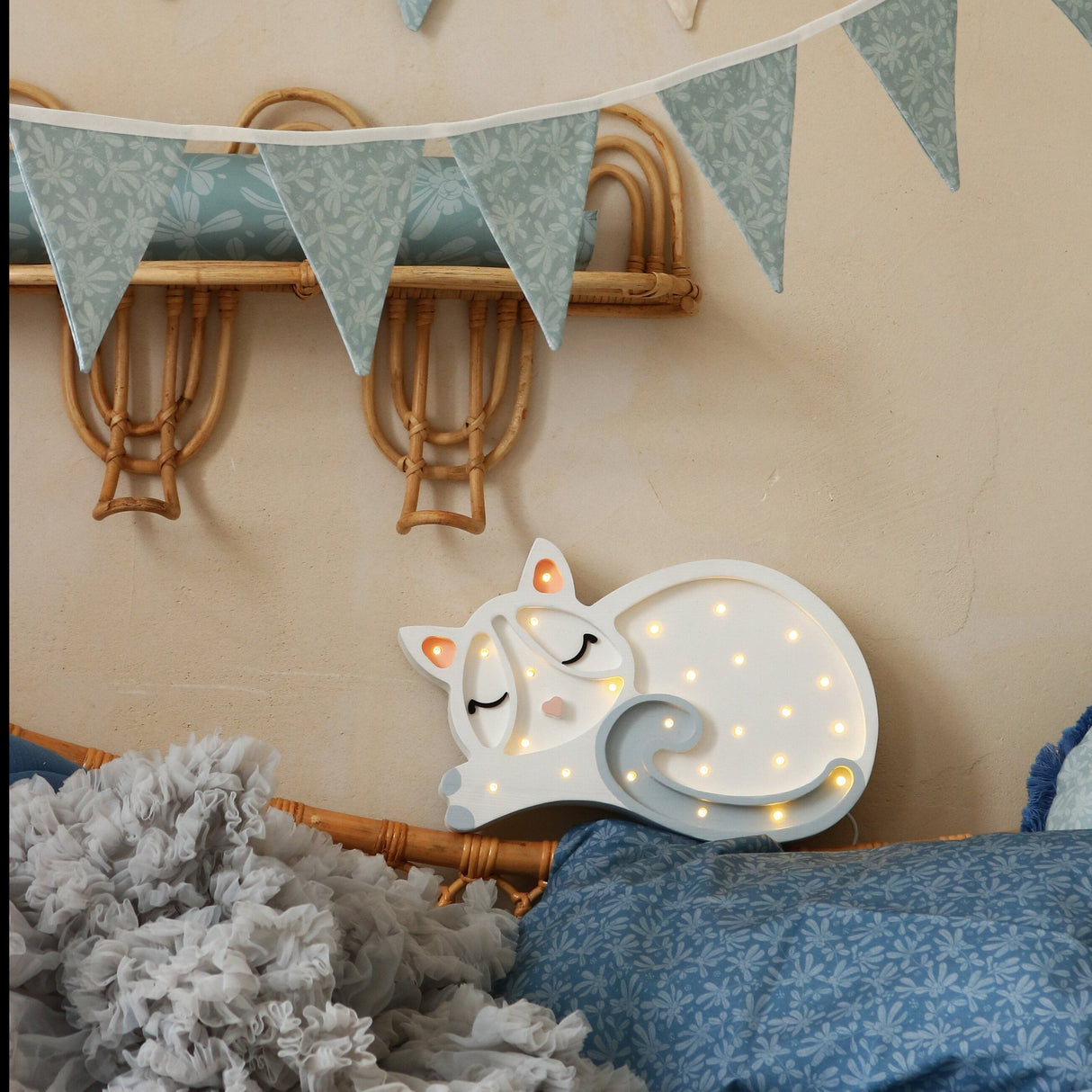 Little Lights Cat Lamp by Little Lights US - HoneyBug 