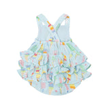 Ruffle Sunsuit - Fruit Dream Popsicles - HoneyBug 