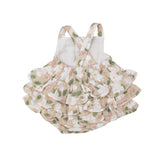 Ruffle Sunsuit - Magnolias