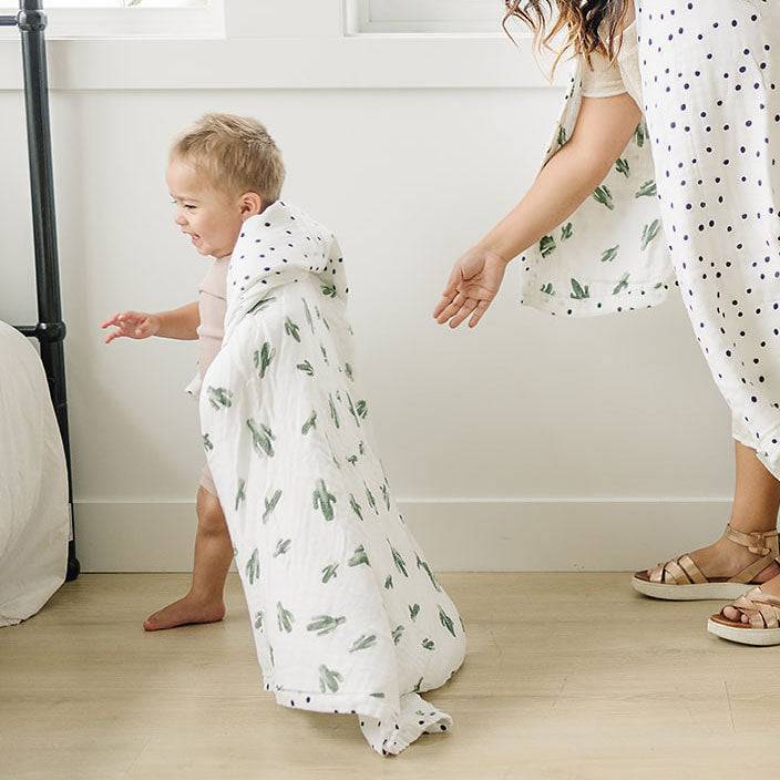 Saguaro + Dottie Oh So Soft Snuggle Blanket - HoneyBug 