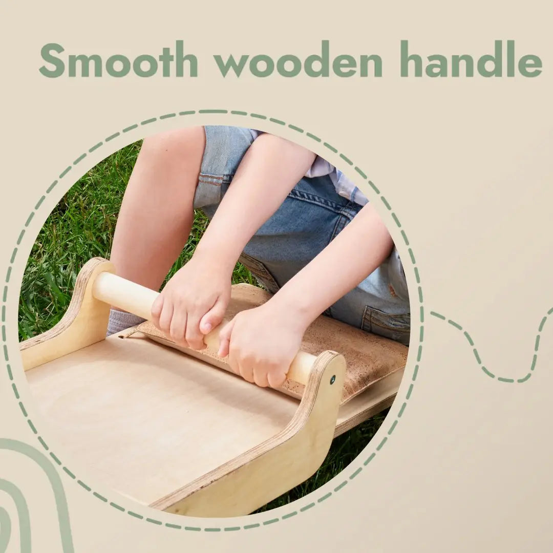 Wooden Seesaw for Toddlers