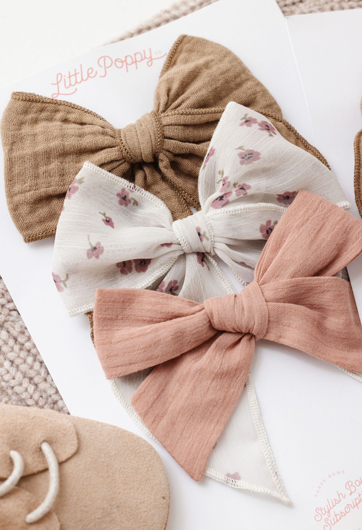 The Monet Bow Clip Set