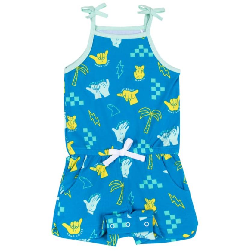 Shaka Code Girl Shortie Bamboo Romper