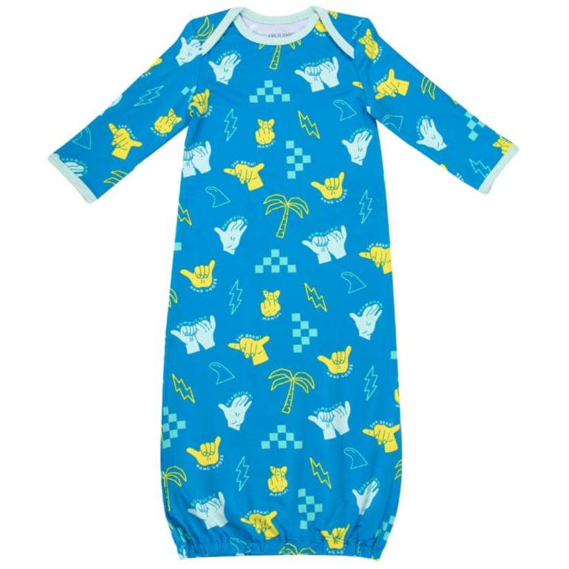 Shaka Code Bamboo Layette Gown