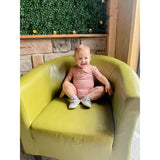 Shorty Romper- Canyon Clay - HoneyBug 