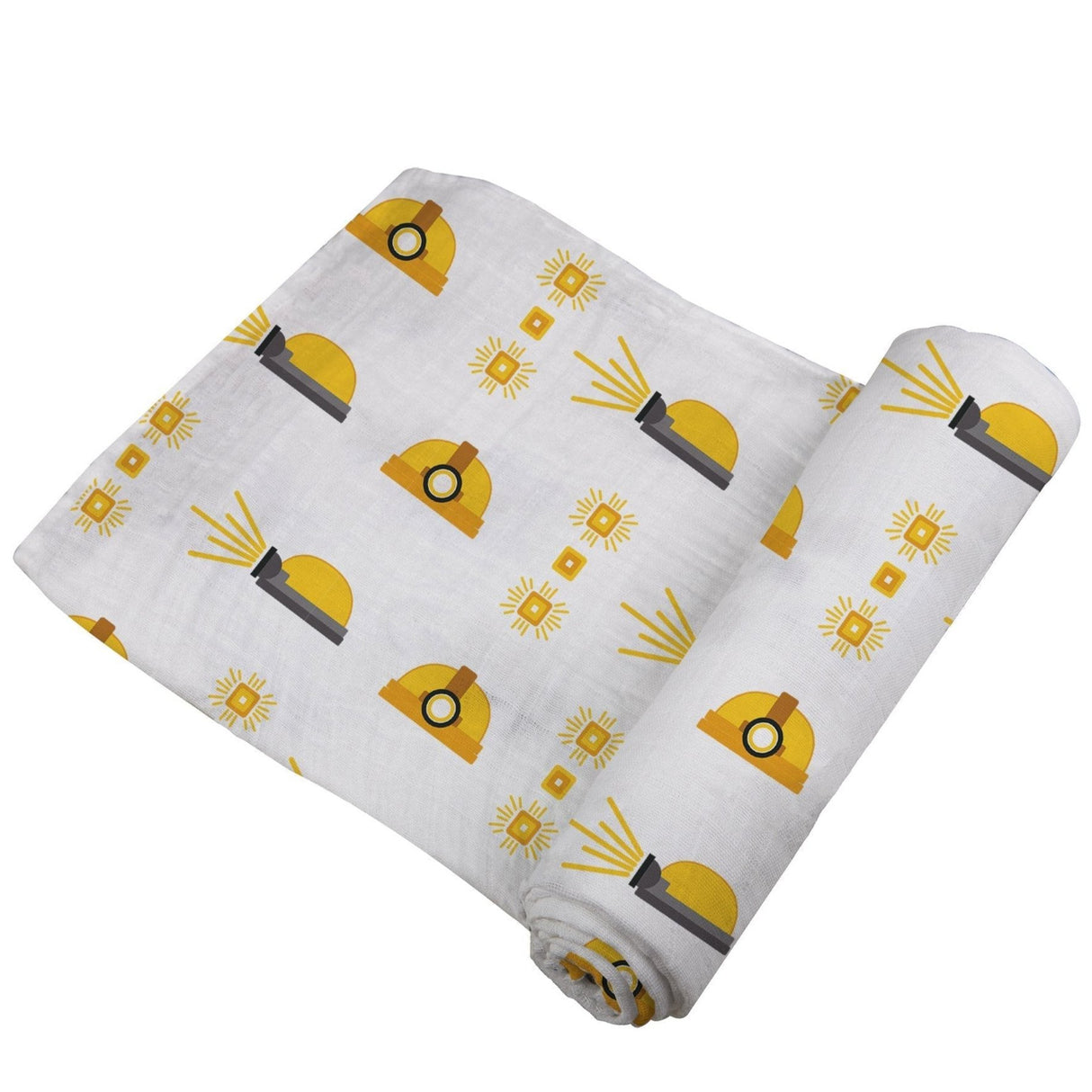 Hard Hat Bamboo Muslin Swaddle