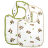 Sloth Bib Set