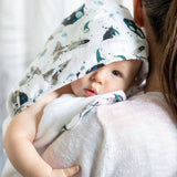 Space Baby Hooded Towel - HoneyBug 