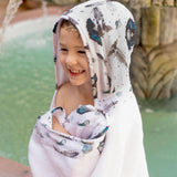 Space Toddler Hooded Towel - HoneyBug 