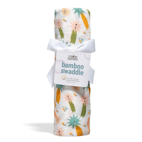 Space Explorer Bamboo swaddle - HoneyBug 