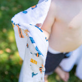 Surf Toddler Hooded Towel - HoneyBug 