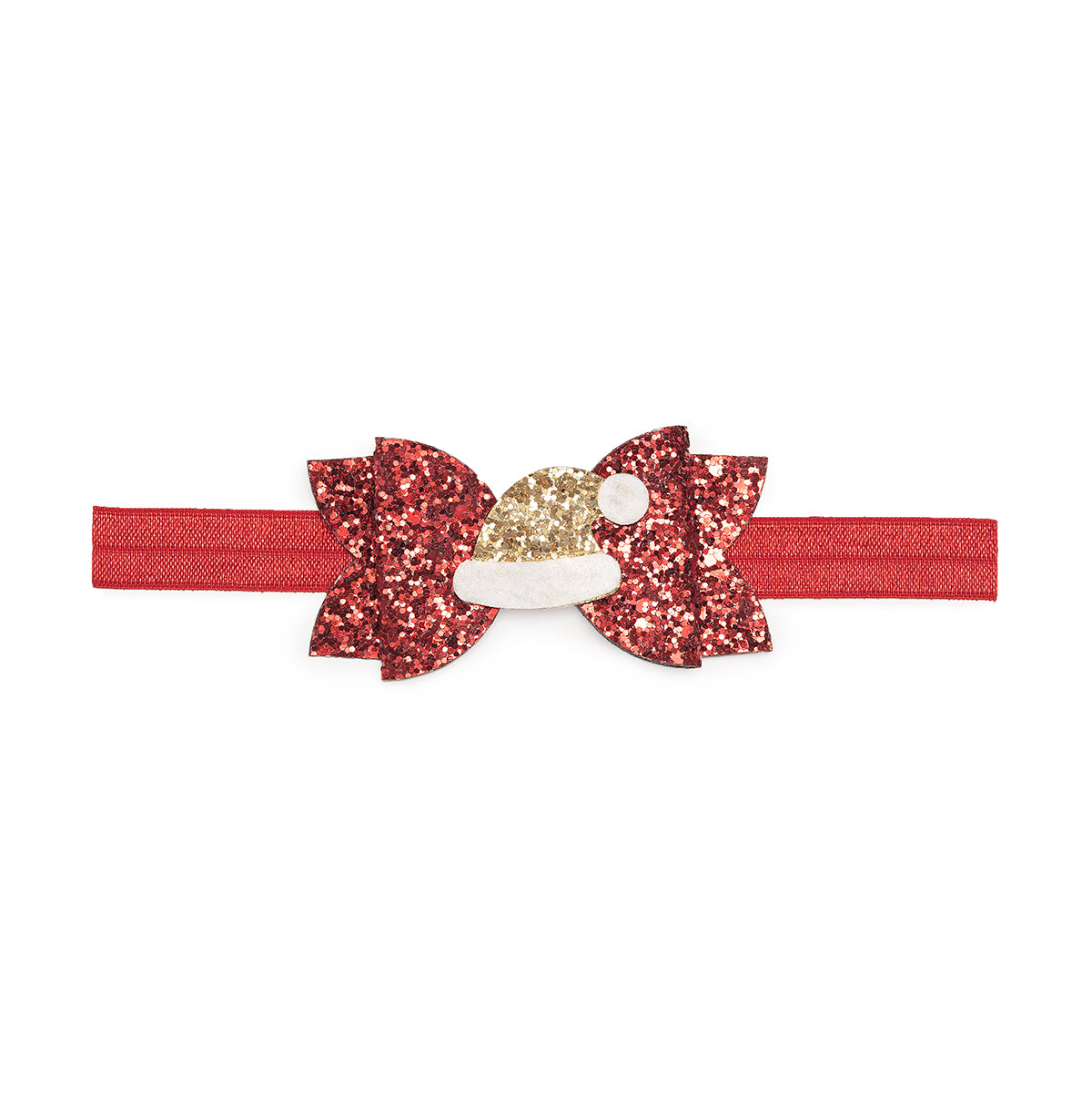 Glitter Red Santa Headband