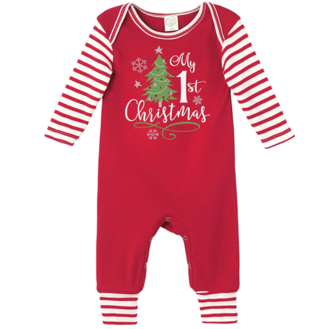 My 1st Christmas Romper - HoneyBug 