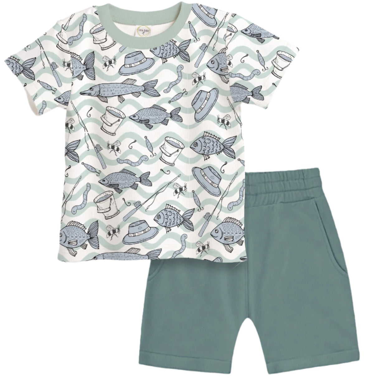 Gone Fishing Tee & Shorts