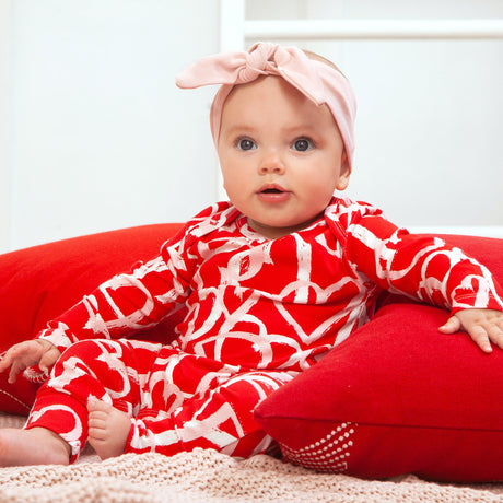 Happy Hearts Valentine Romper - HoneyBug 