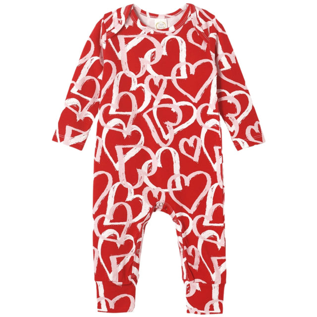 Happy Hearts Valentine Romper - HoneyBug 