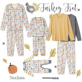 Turkey Trot Kid's Pajama Set - HoneyBug 