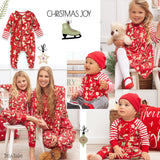 Christmas Collage Bamboo Women's Pajama Set - HoneyBug 