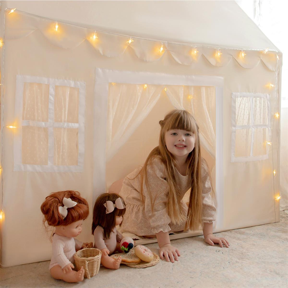 Tiny Land® White Playhouse - HoneyBug 