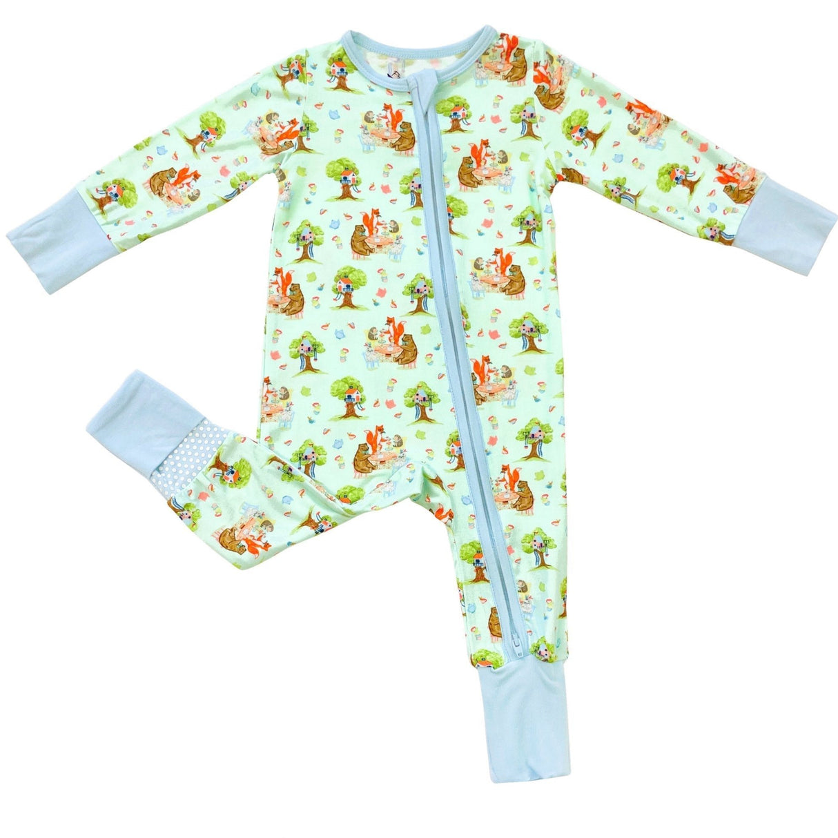 Tree House Party Convertible Footie (NB-3T)