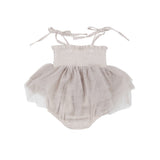 Tutu Bubble - Oatmeal Solid Muslin - HoneyBug 