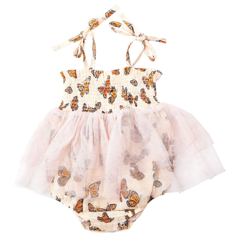 Tutu Bubble - Painted Monarch Butterflies - HoneyBug 