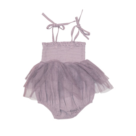 Tutu Bubble - SOLID MUSLIN DUSTY LAVENDER - HoneyBug 