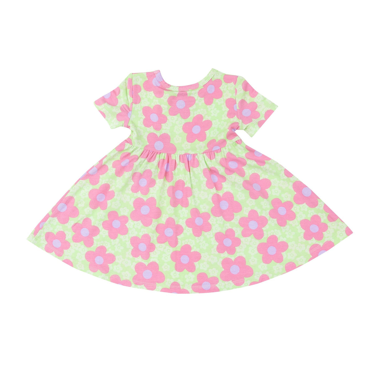 Twirly S/S Dress - Daisy Pop - HoneyBug 