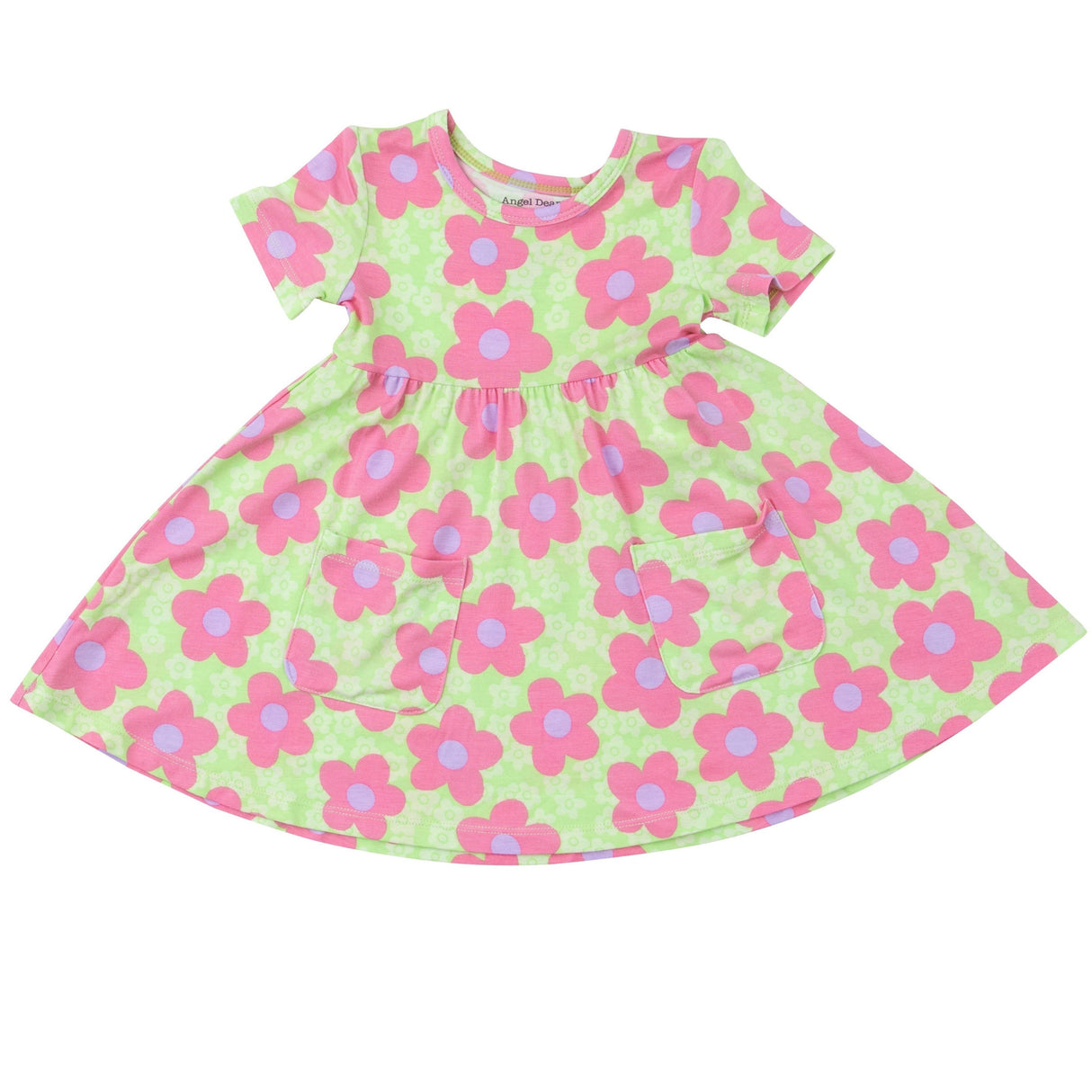 Twirly S/S Dress - Daisy Pop - HoneyBug 