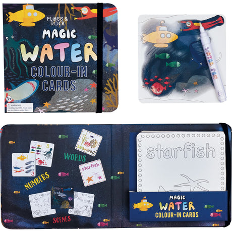 Deep Sea Water Pen and Pad - HoneyBug 